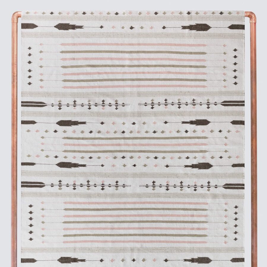Modern Woven Handwoven Area Rug