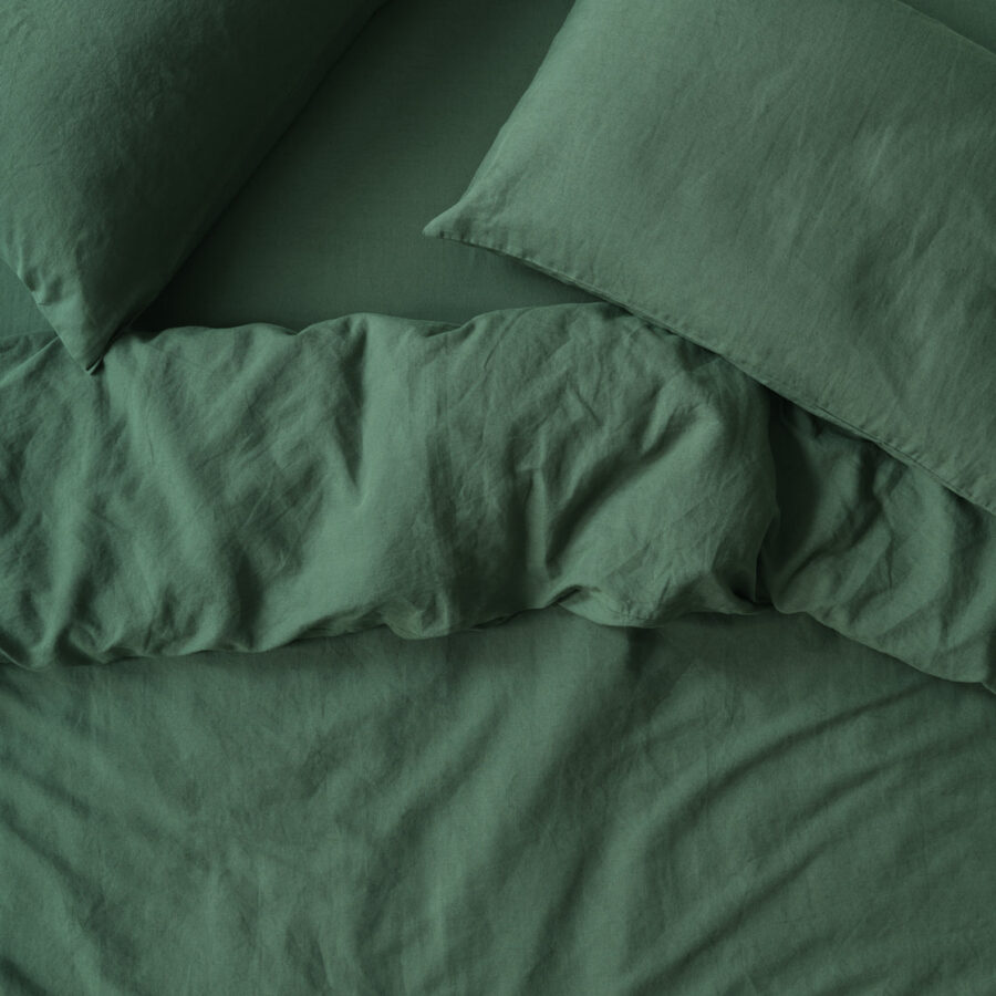 Linen Blend Duvet Cover Collection Style 3
